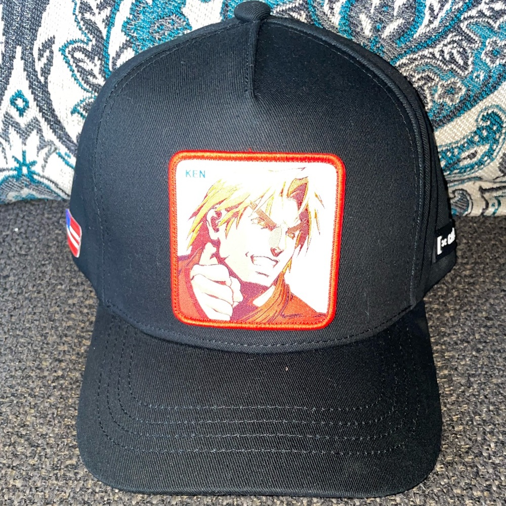Street Fighter Ken Snapback Hat CAPSLAB X